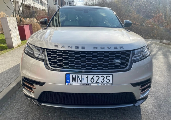 Land Rover Range Rover Velar cena 147000 przebieg: 38900, rok produkcji 2017 z Rydułtowy małe 137